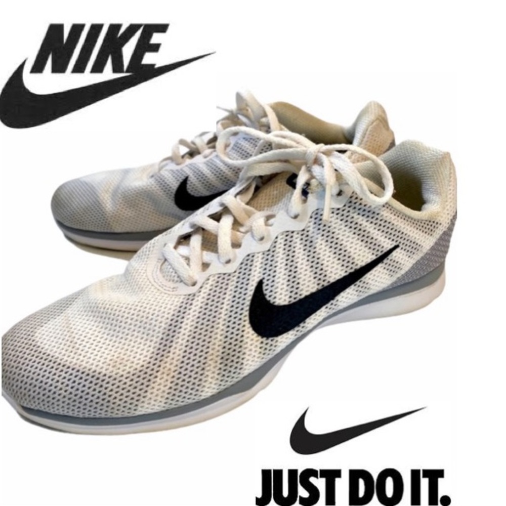 Nike Athletic Shoes Vintage Nike Y2K Retro Gump White Black Swoosh Womens Size 8